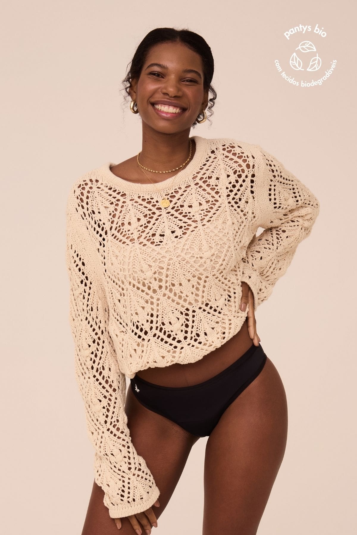 calcinha absorvente pantys & sempre livre - básica