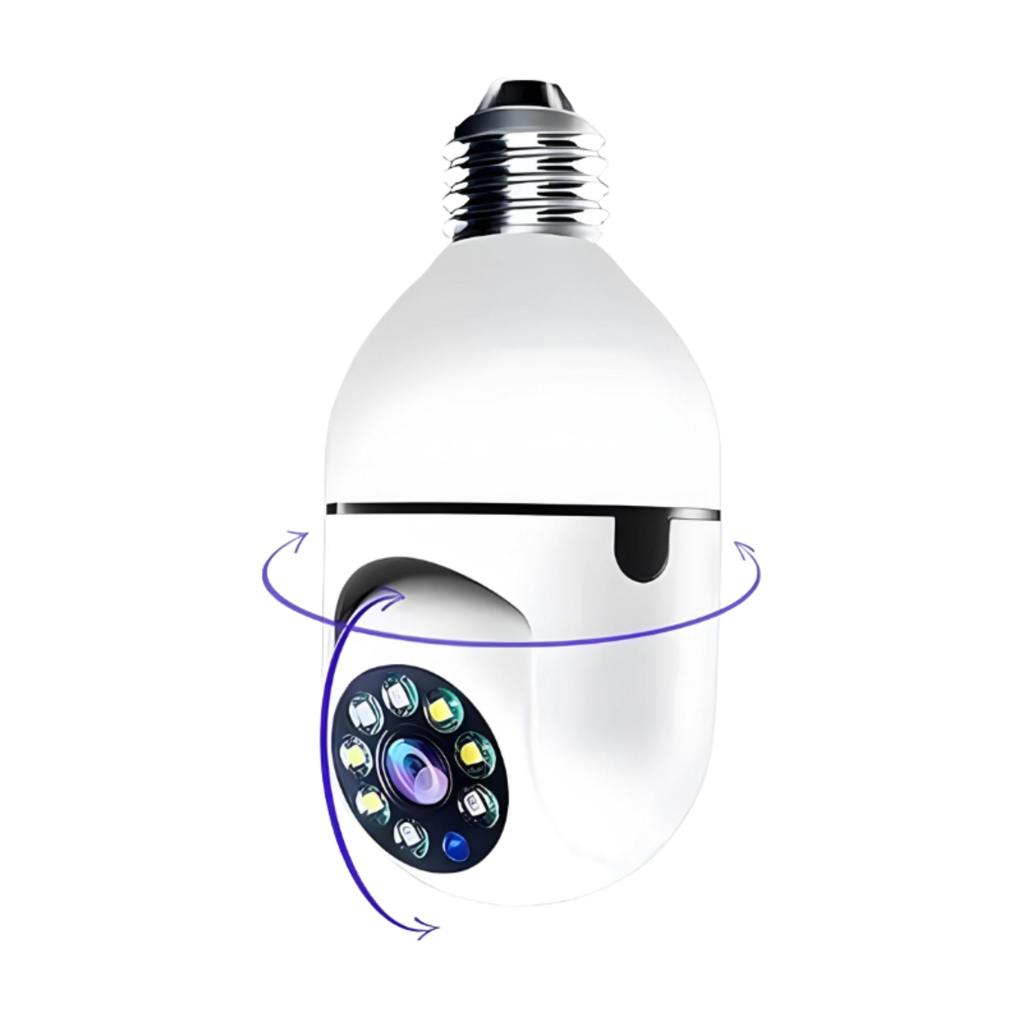 Câmera Wi-Fi Full HD  Smart Lâmpada Bivolt Yoosee