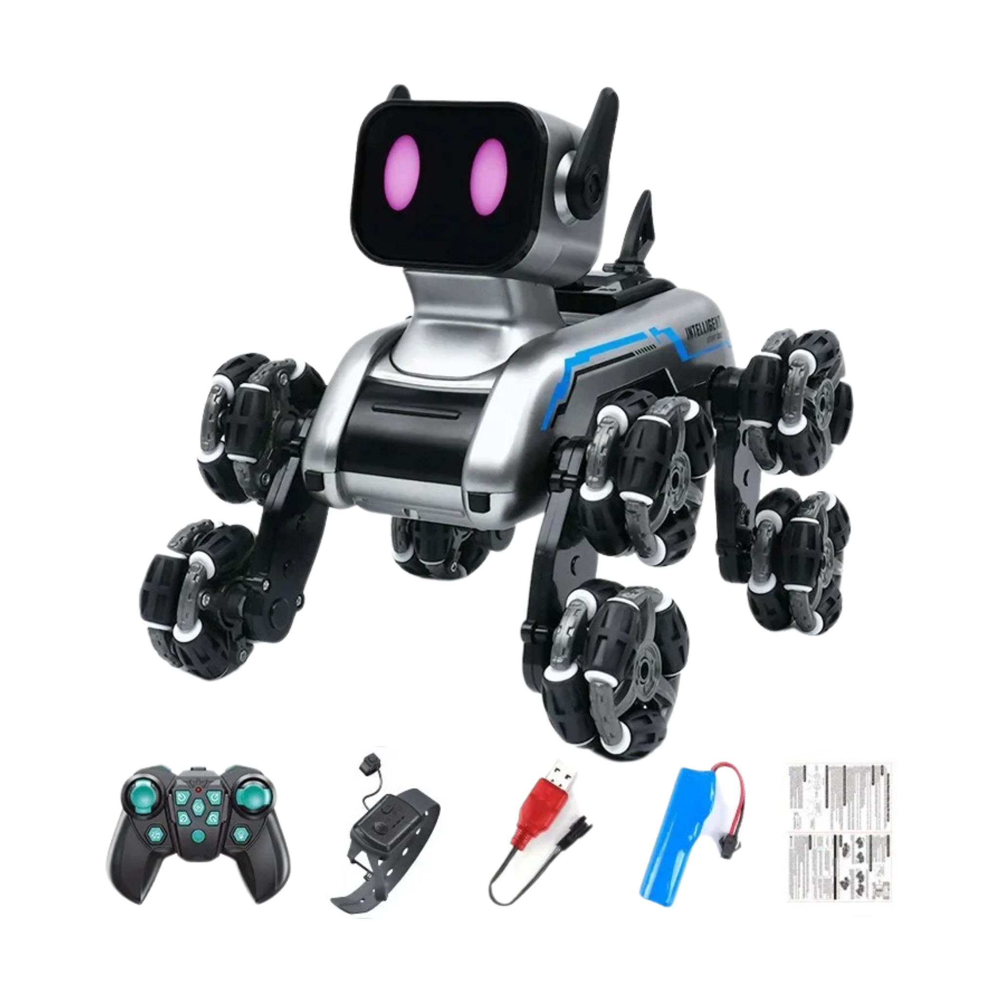 Cão Robótico RC ToyKids Educativo Premium