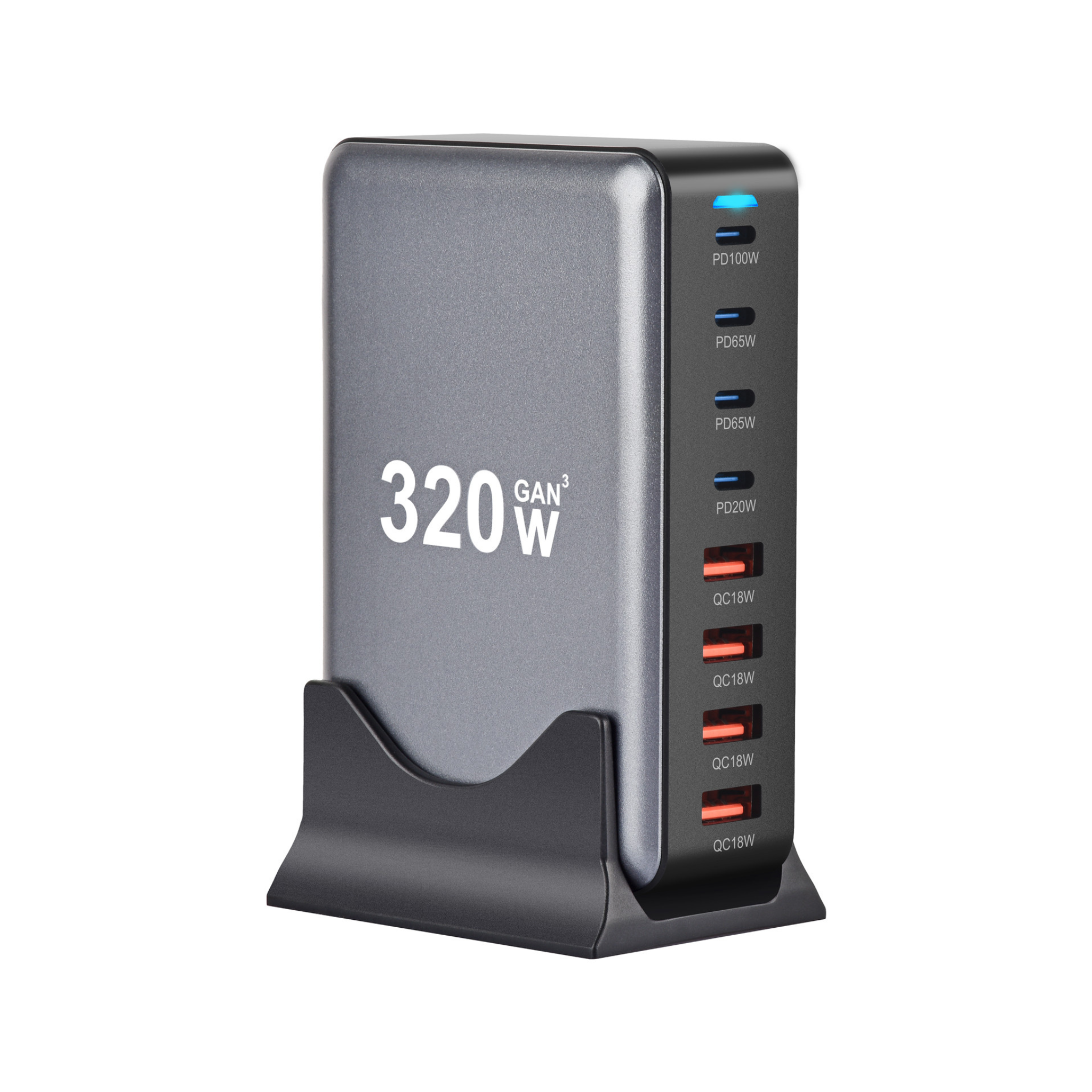 Doca Inteligente Carregamento Rápido 320W