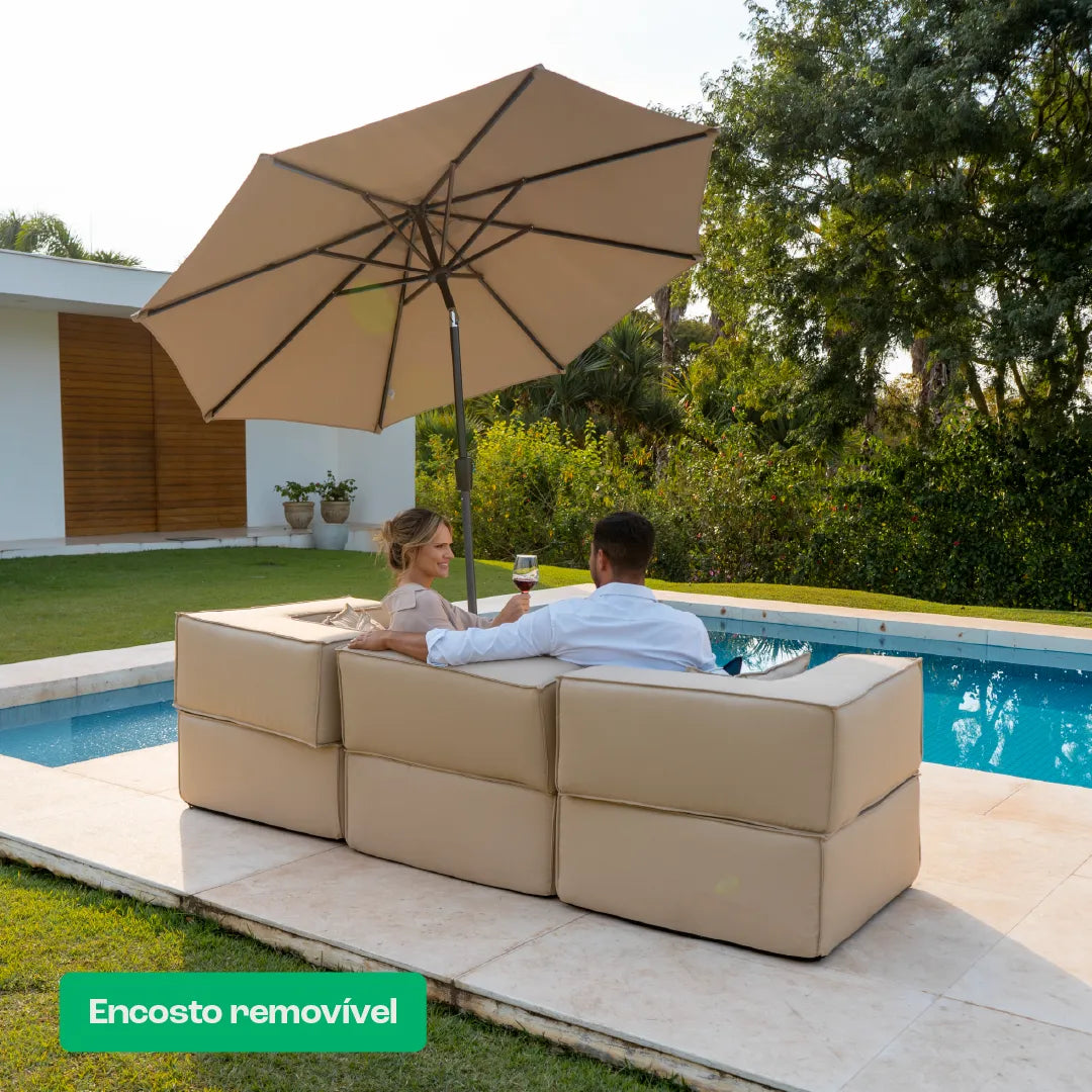 Canto Modular Zimma - Preto