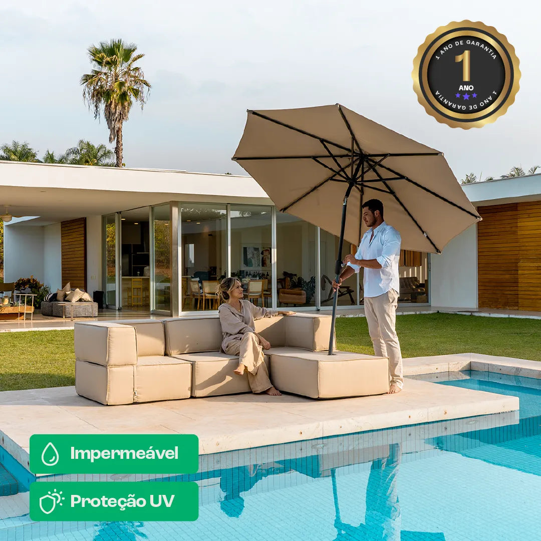 Canto Modular Zimma - Preto
