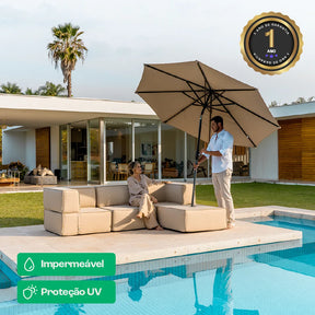 Canto Modular Zimma - Preto