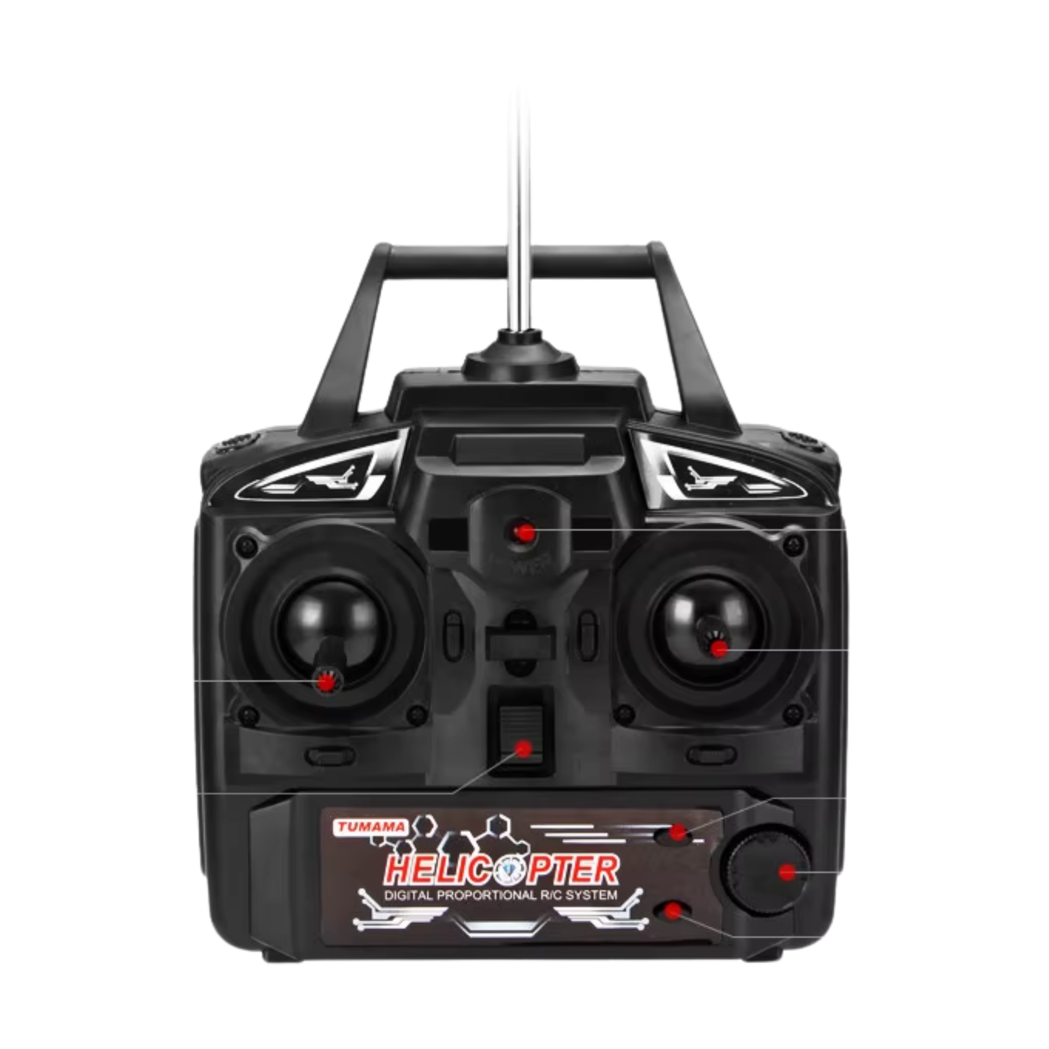 Helicóptero RC com Controle Remoto ToyKids
