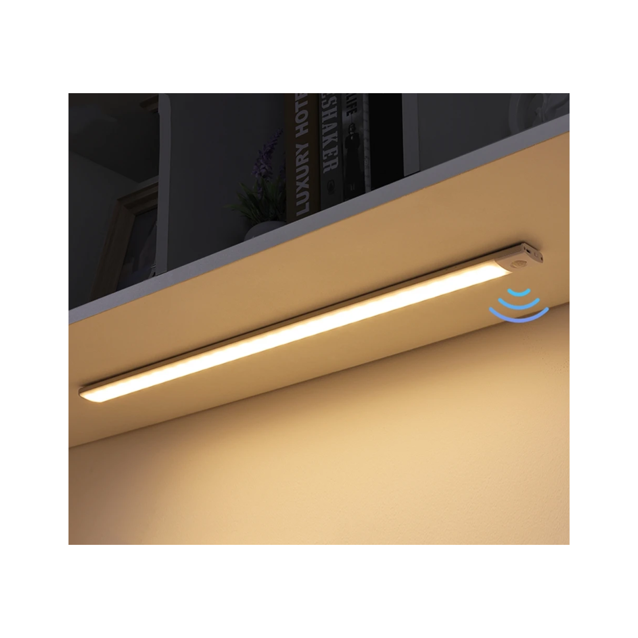 LED Sensor de Movimento Inteligente Sem Fio 50cm Plus+