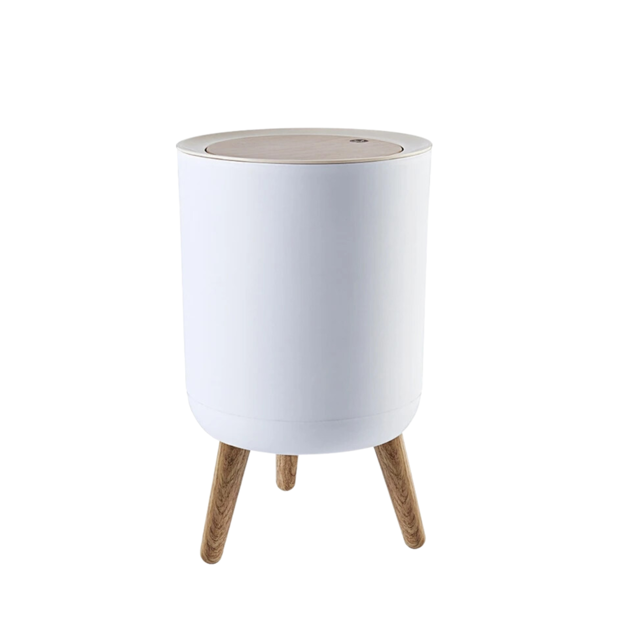 Lixeira Inteligente Minimalista Branca