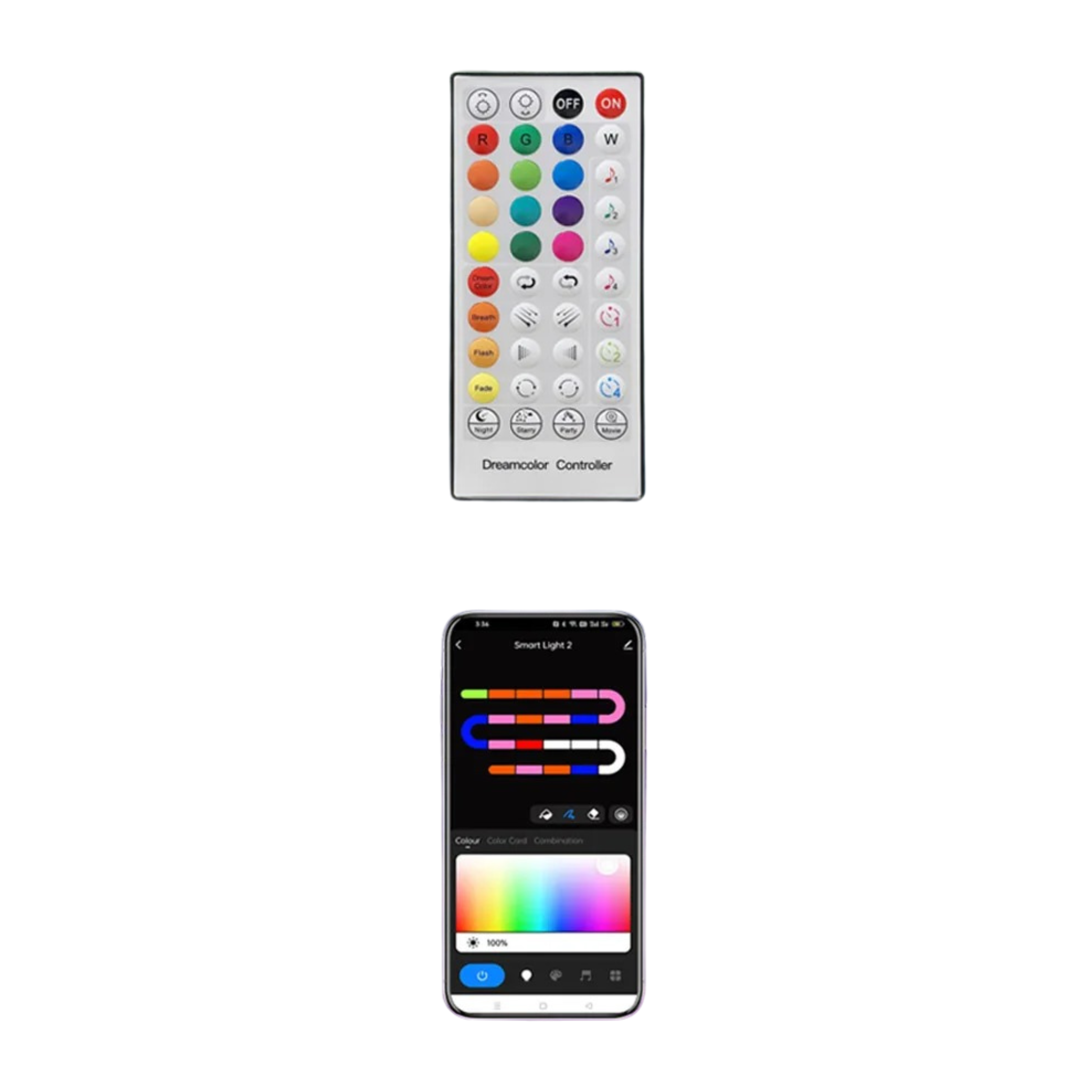 Luminária de Canto Inteligente Wifi Smart 160cm