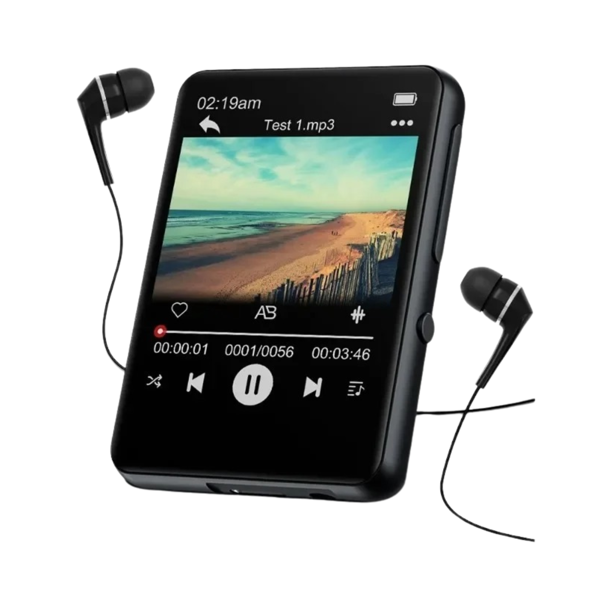 MP3 Player Touch Screen Nostálgico BT 5.0