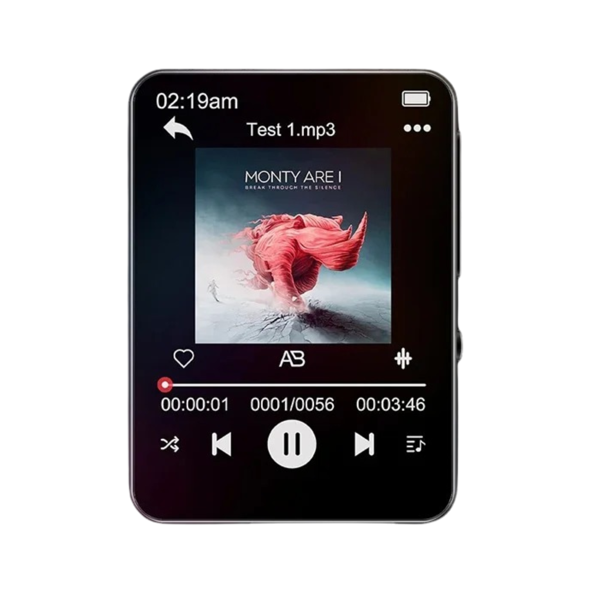 MP3 Player Touch Screen Nostálgico BT 5.0