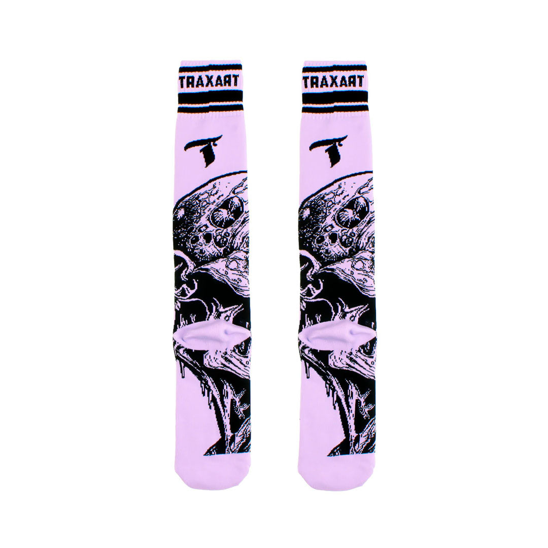 Meia Inline Desenhada Zumbi GB-196