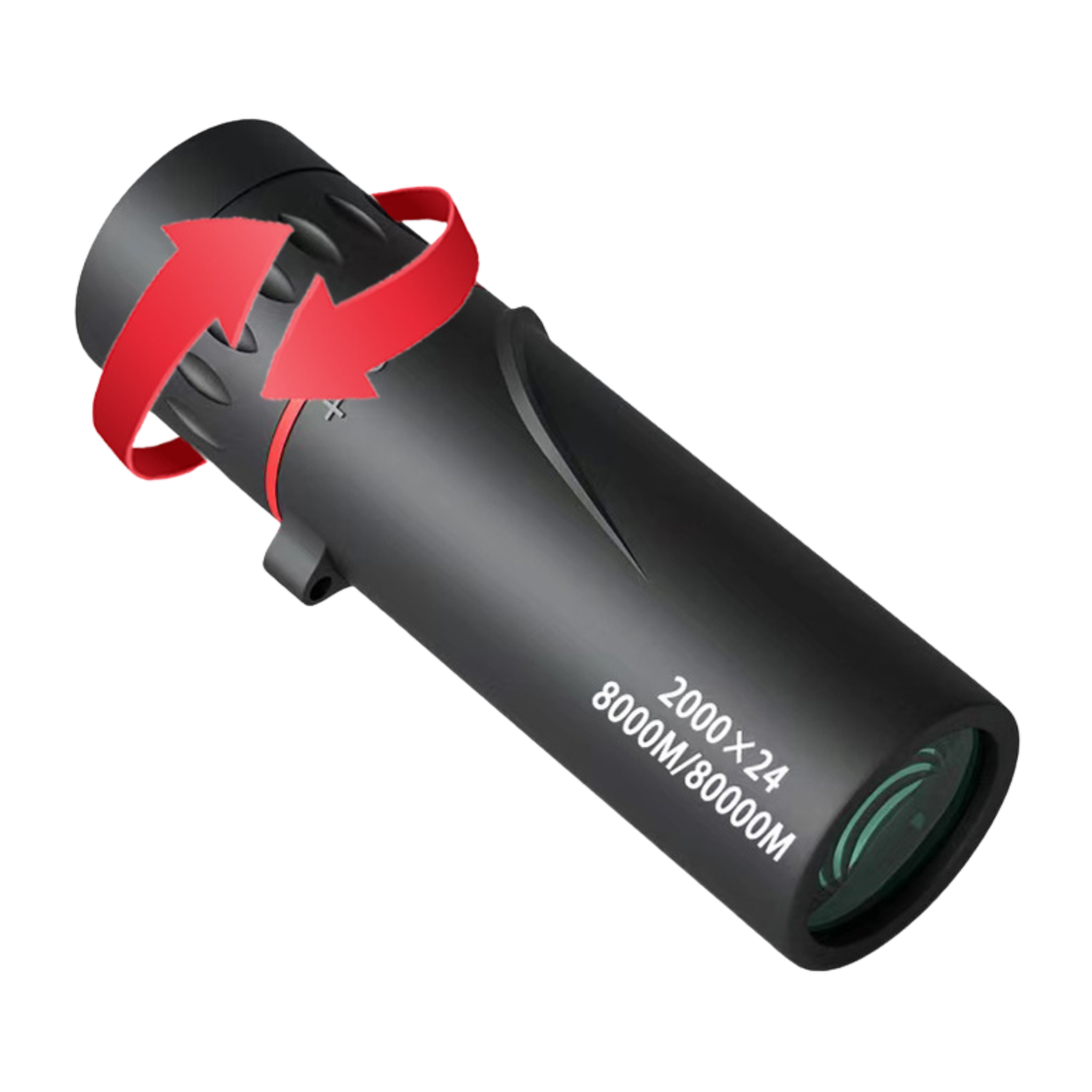Mini Telescópio Monocular HD 2000x24 Portátil para Celular
