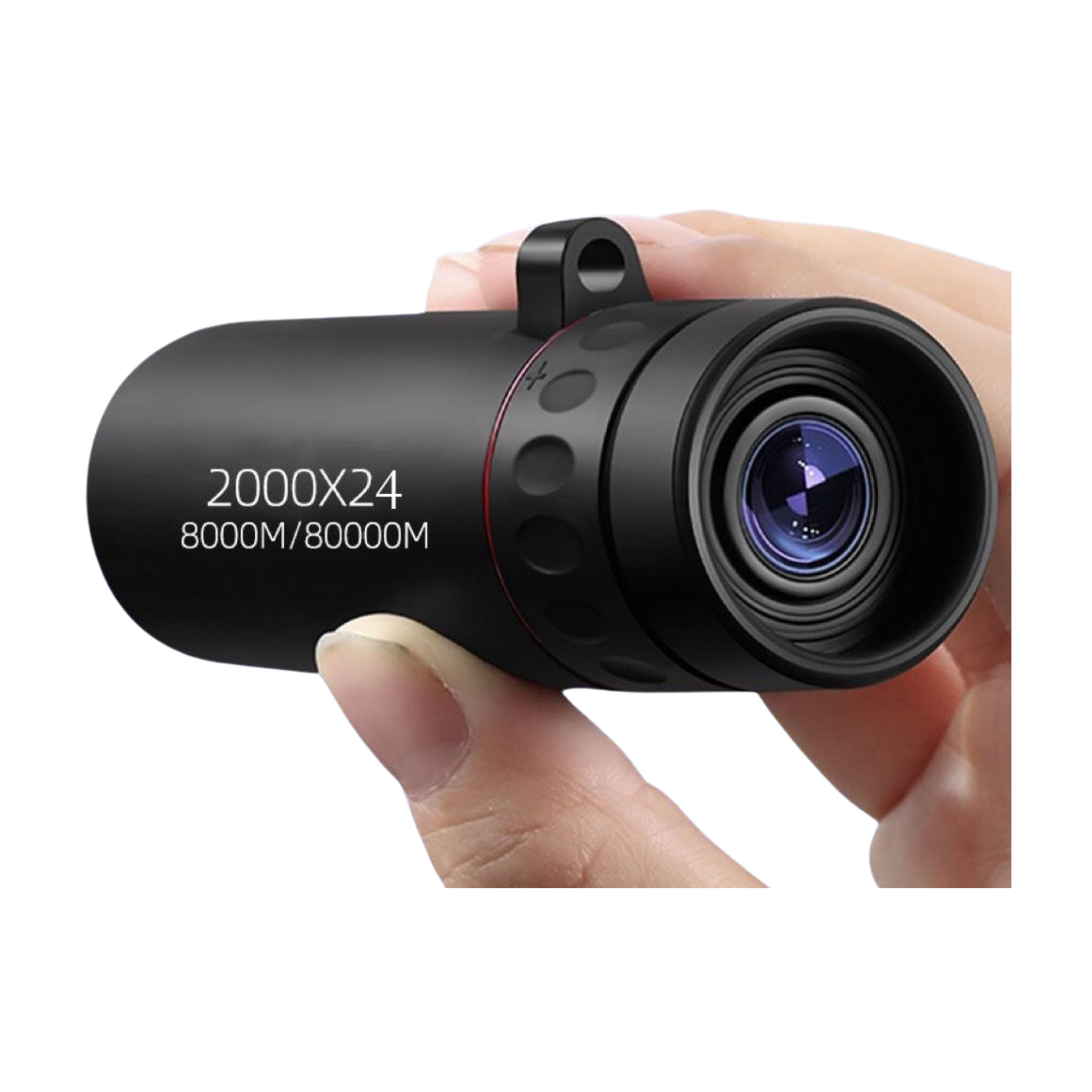 Mini Telescópio Monocular HD 2000x24 Portátil para Celular
