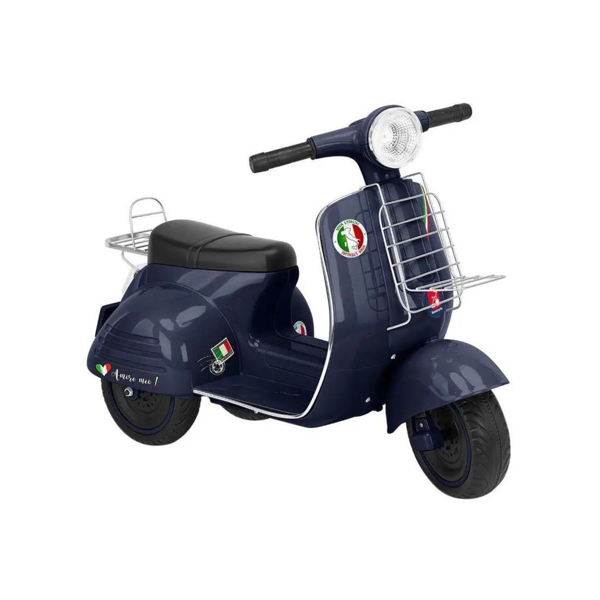 Moto Lambreta Elétrica Infantil 6V 2 Marchas ToyKids Premium