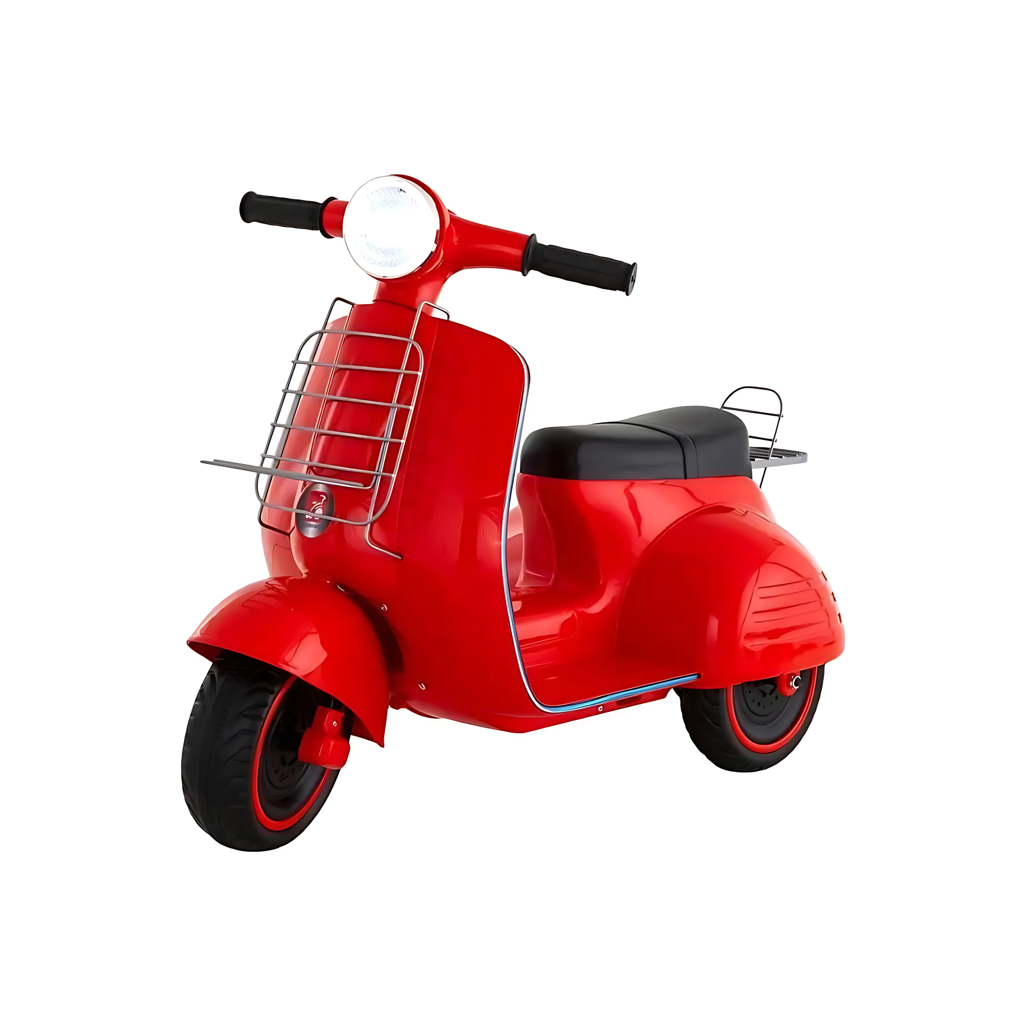 Moto Lambreta Elétrica Infantil 6V 2 Marchas ToyKids Premium