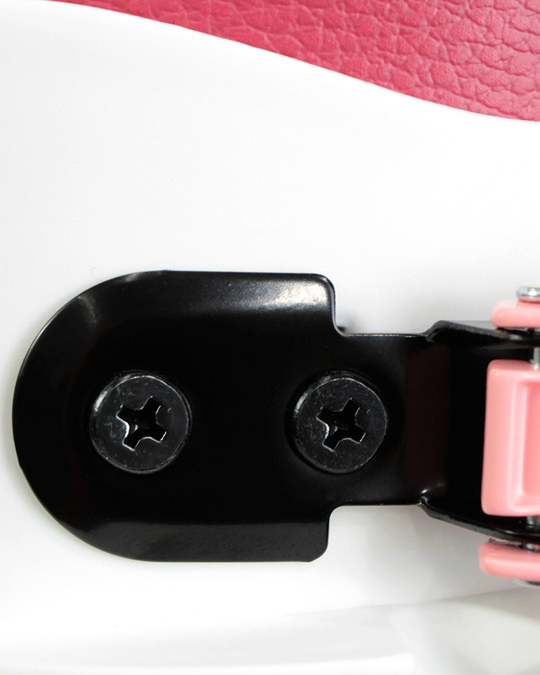 Patins Mesh Branco e Pink - 80mm ABEC-9 Cromo
