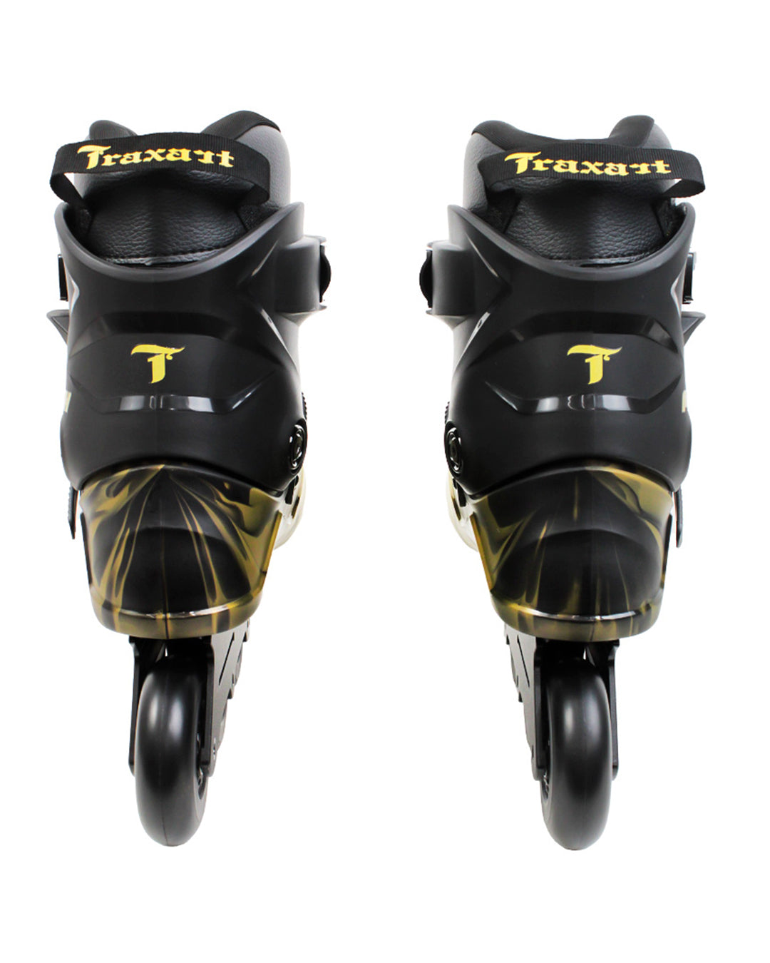 Patins Mesh Black e Gold - 80mm ABEC-9 Cromo