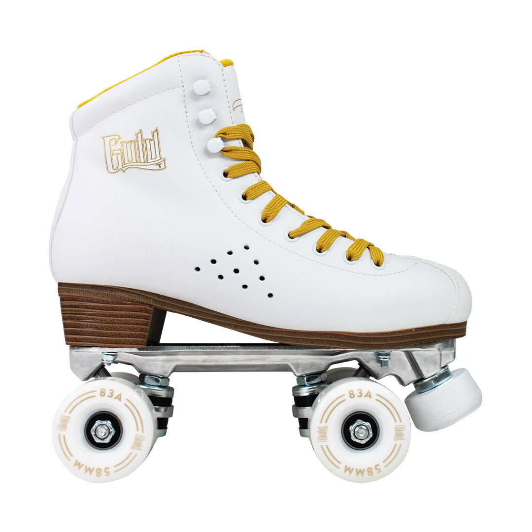 Patins Gold Branco - 58mm x 32mm ABEC-9