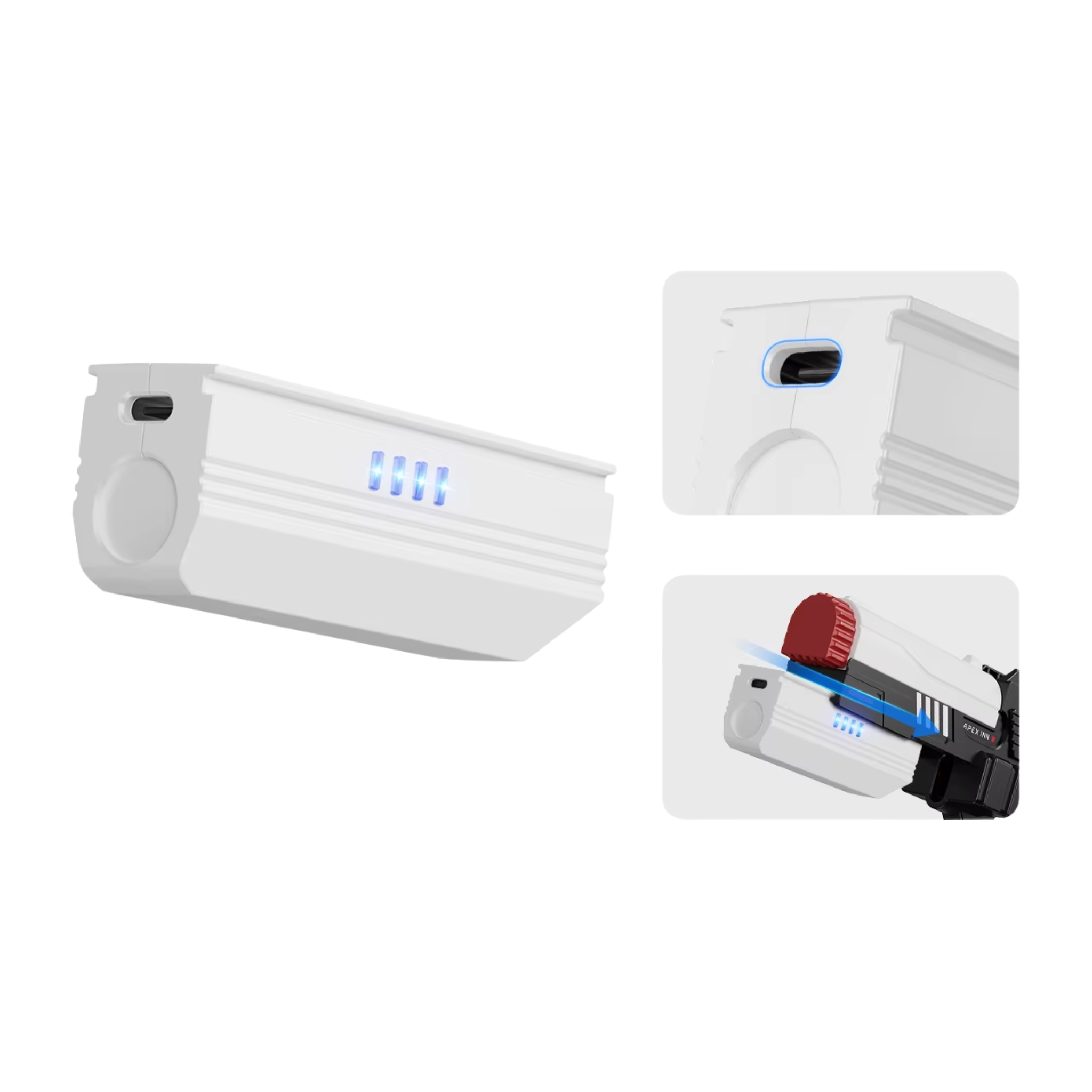 Pistola Suporte VR Controlador Quest 3/3S Premium