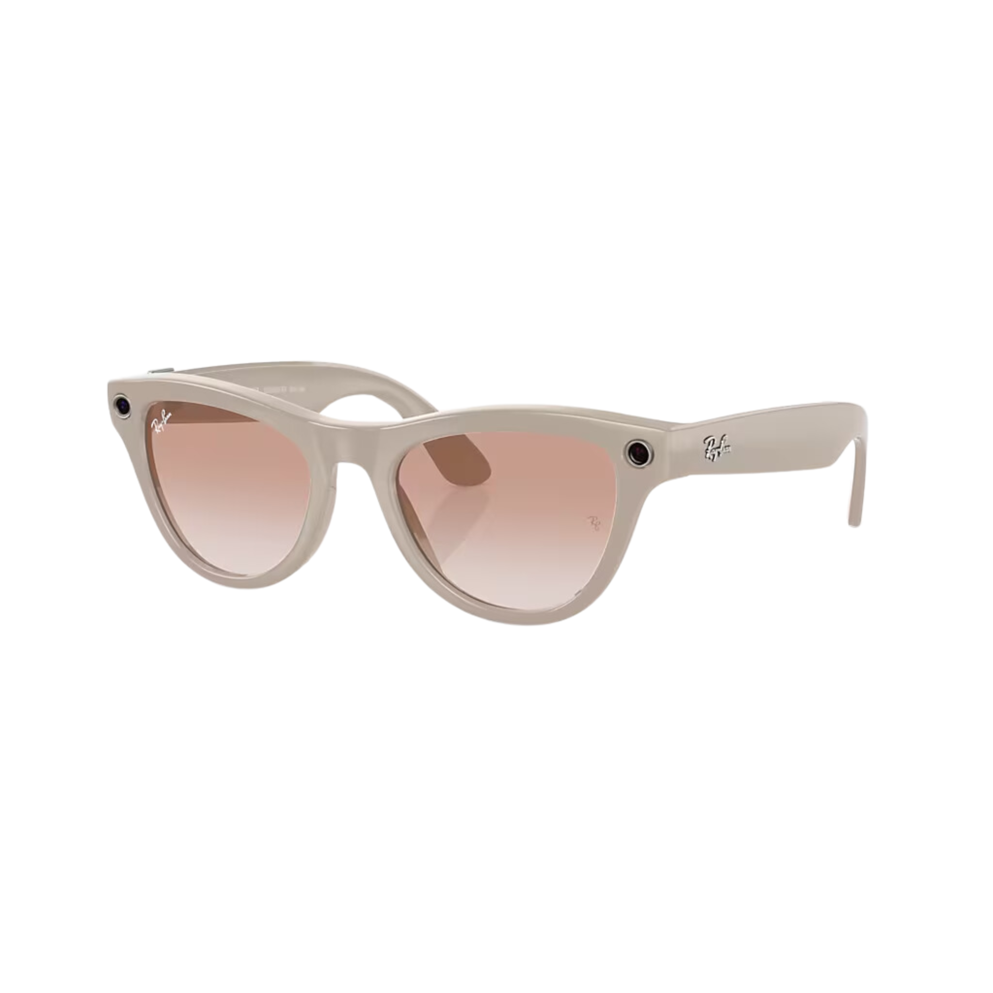 Óculos Ray-Ban ꟾ Meta Skyler Shiny Chalky Gray Cinnamon Pink M