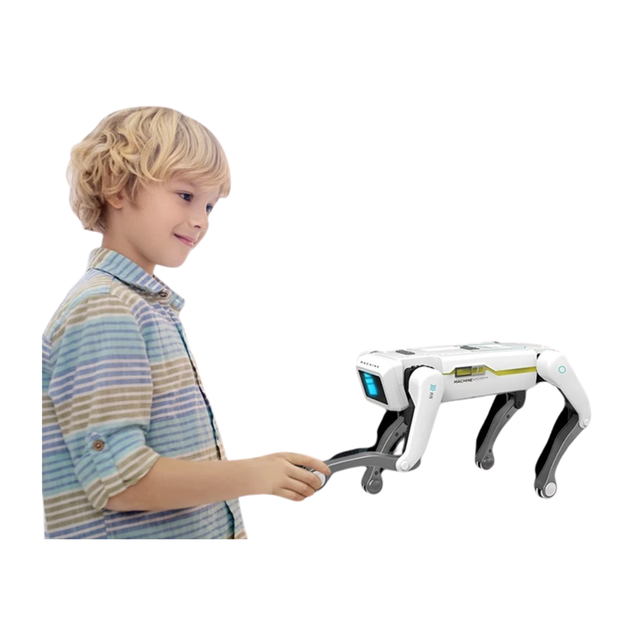 Teeggi Elétrico RC Cão Robô Inteligente Educativo