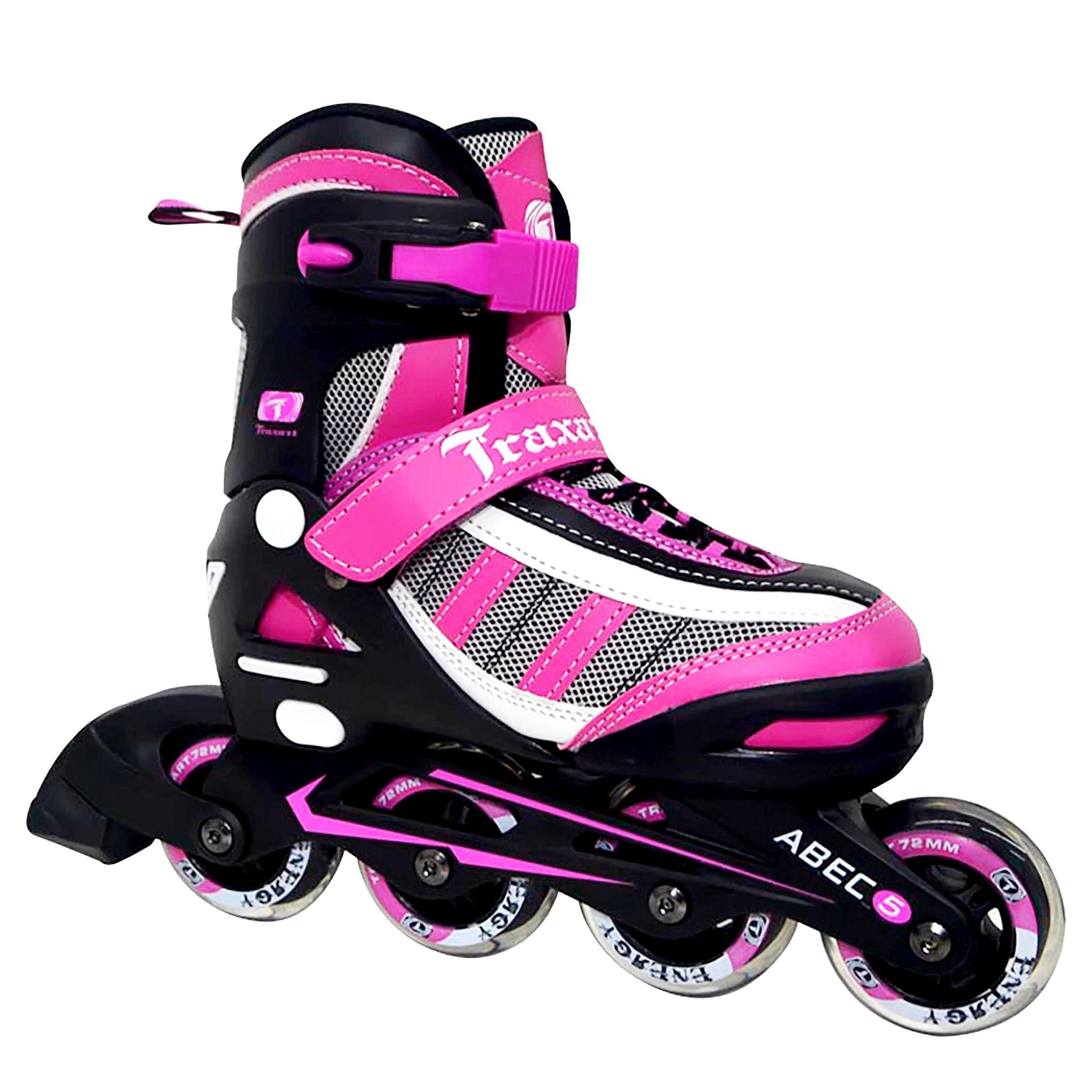 Patins Infantil Energy Rosa - 64mm ou 72mm ABEC-5