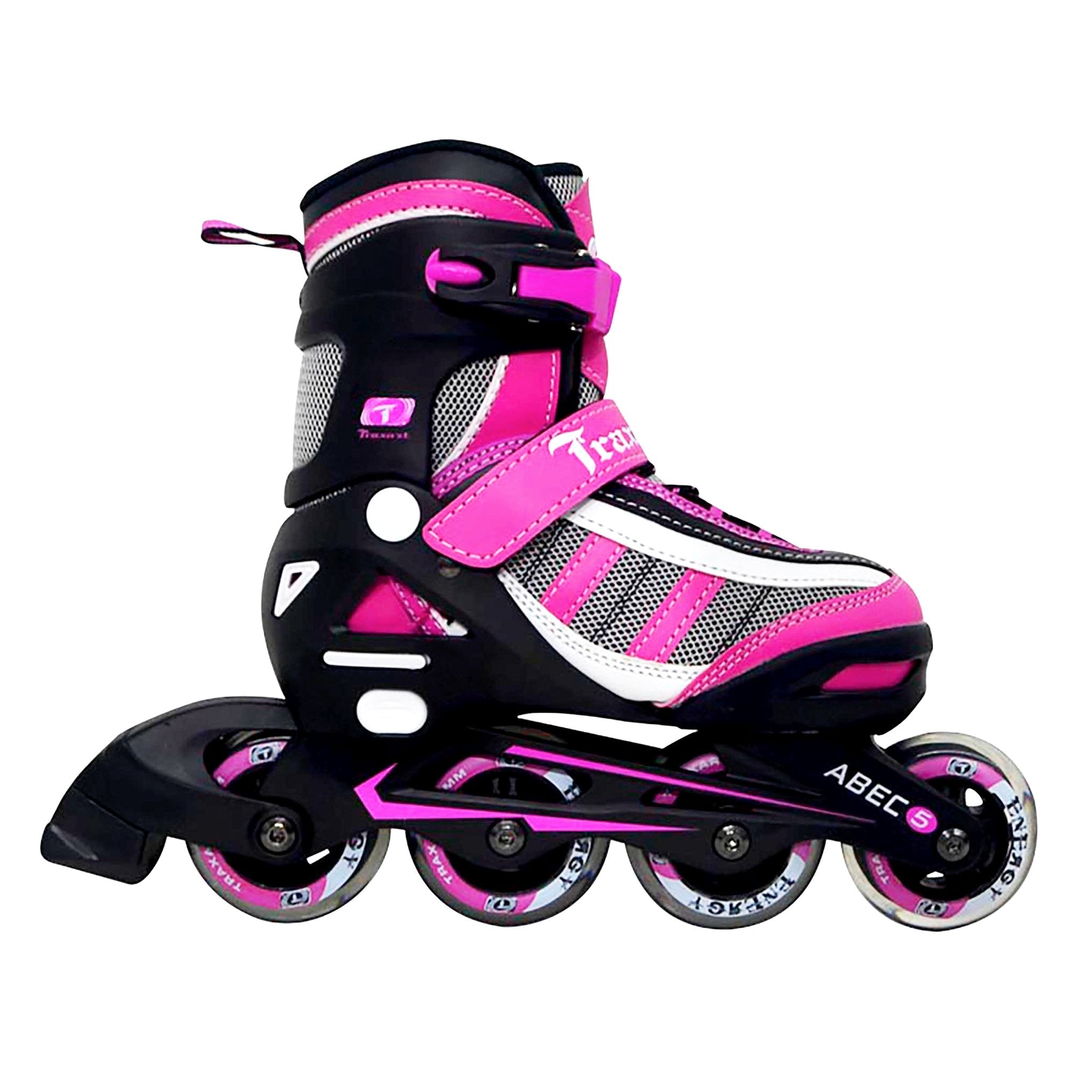 Patins Infantil Energy Rosa - 64mm ou 72mm ABEC-5