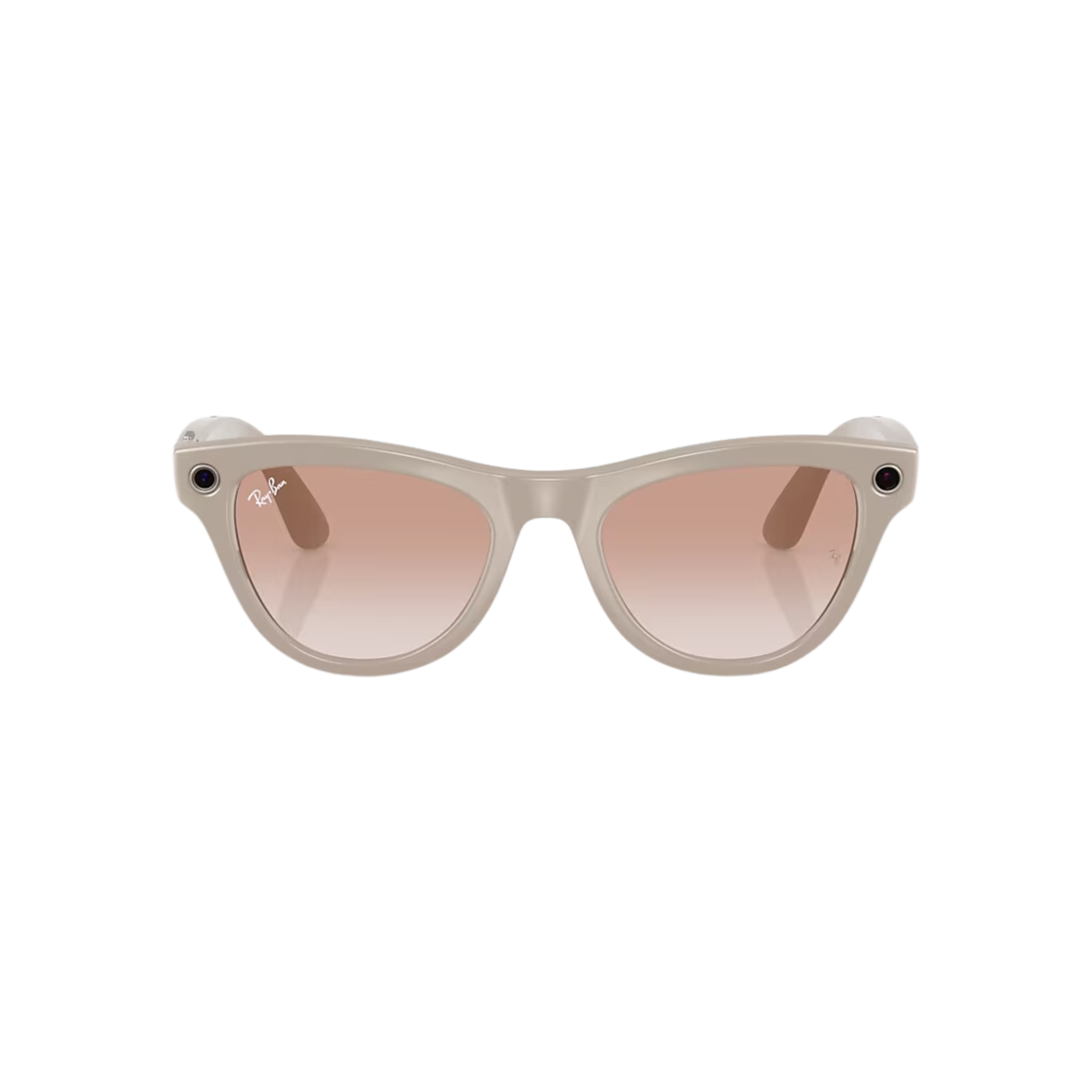 Óculos Ray-Ban ꟾ Meta Skyler Shiny Chalky Gray Cinnamon Pink M