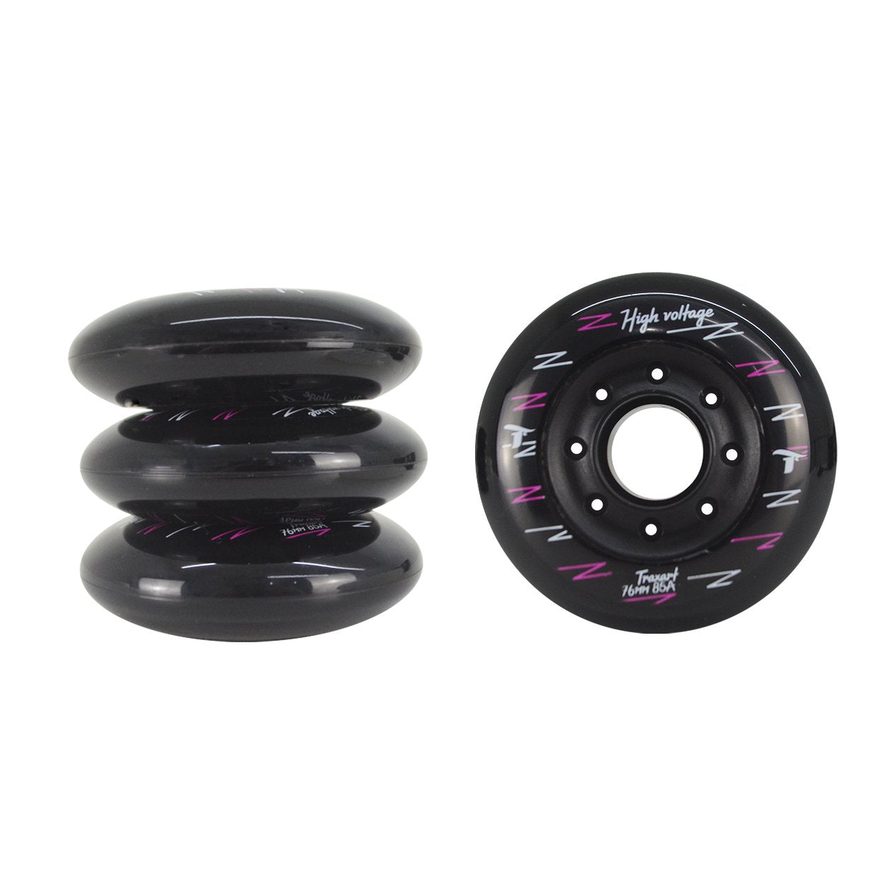 Jogo de Rodas High Voltage 76mm/85A DY-138