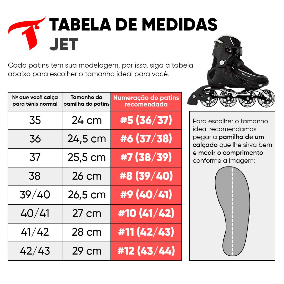 Combo Dia dos Namorados - 2 Patins Jet Preto 84mm/82A